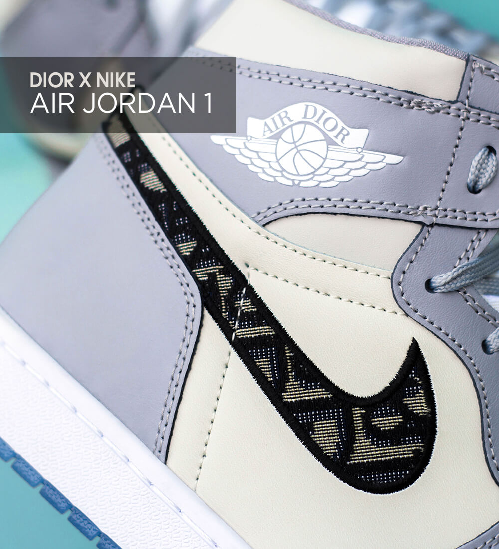 Кроссовки Dior x Nike Air Jordan 1